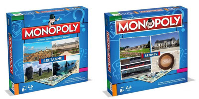 Monopoly Version Rennes et Bretagne